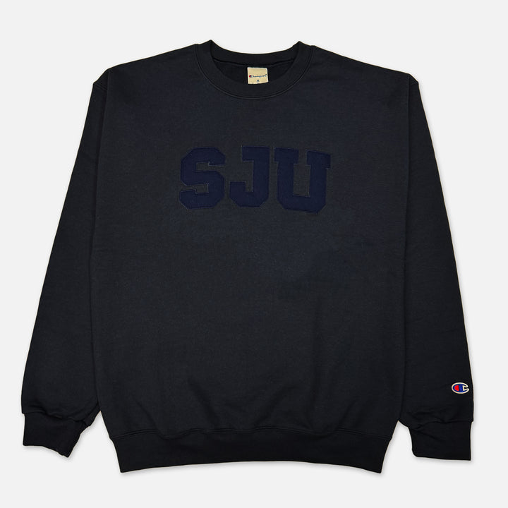 CHAMPION SJU CREWNECK SWEATSHIRT