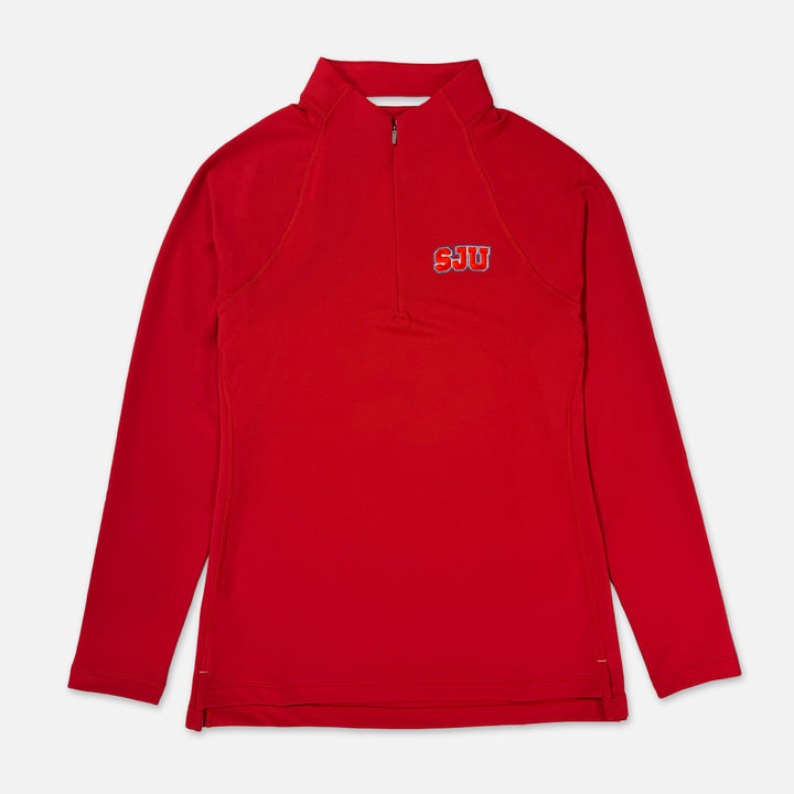 WOMEN'S PETER MILLAR 1/4 ZIP WITH SJU