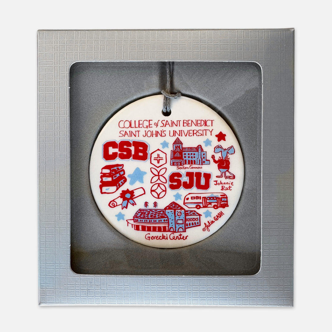 JULIA GASH CERAMIC ORNAMENT CSB SJU