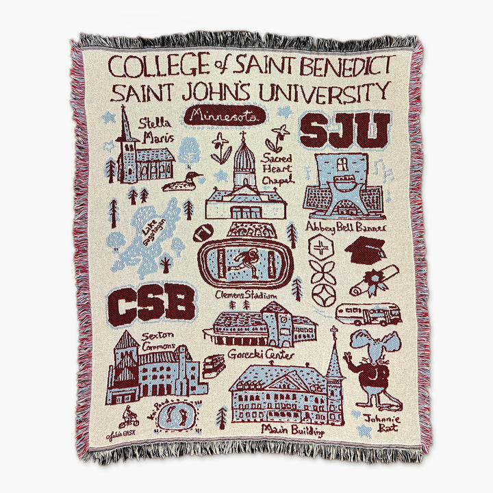JULIA GASH TAPESTRY BLANKET CSB SJU