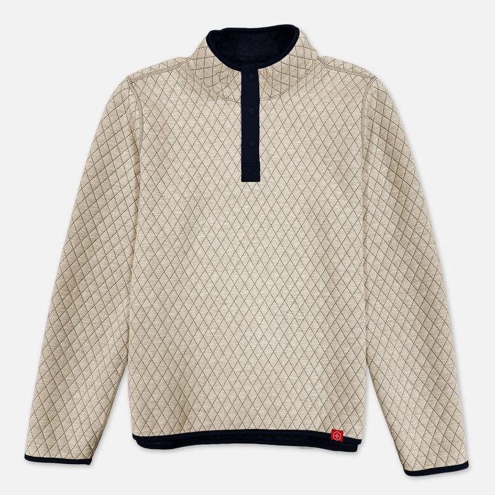 MARINE LAYER CSB+SJU REVERSIBLE PULLOVER WITH RAT