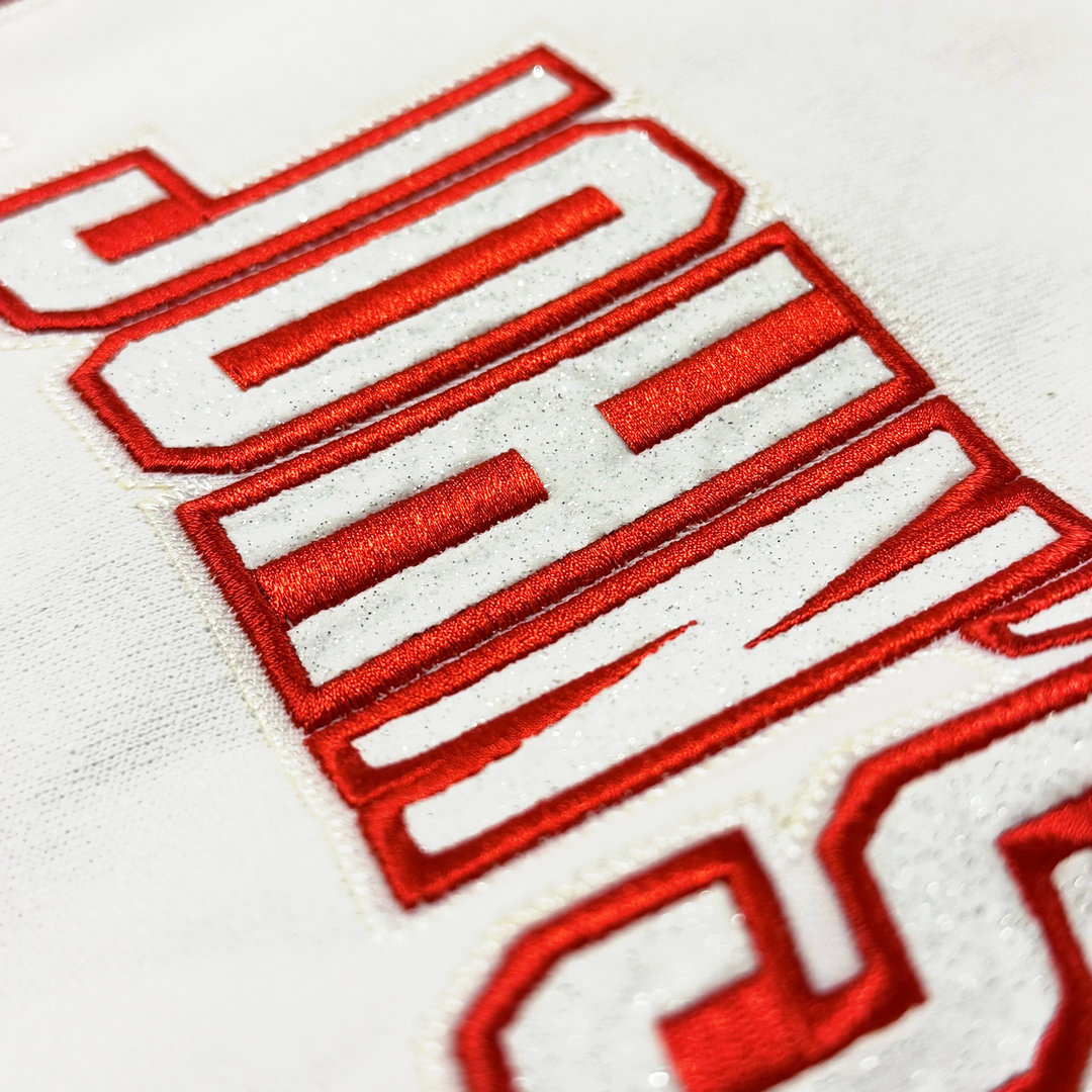 WOMEN'S CHAMPION HOODED SWEATSHIRT GLITTER ST. JOHN'S