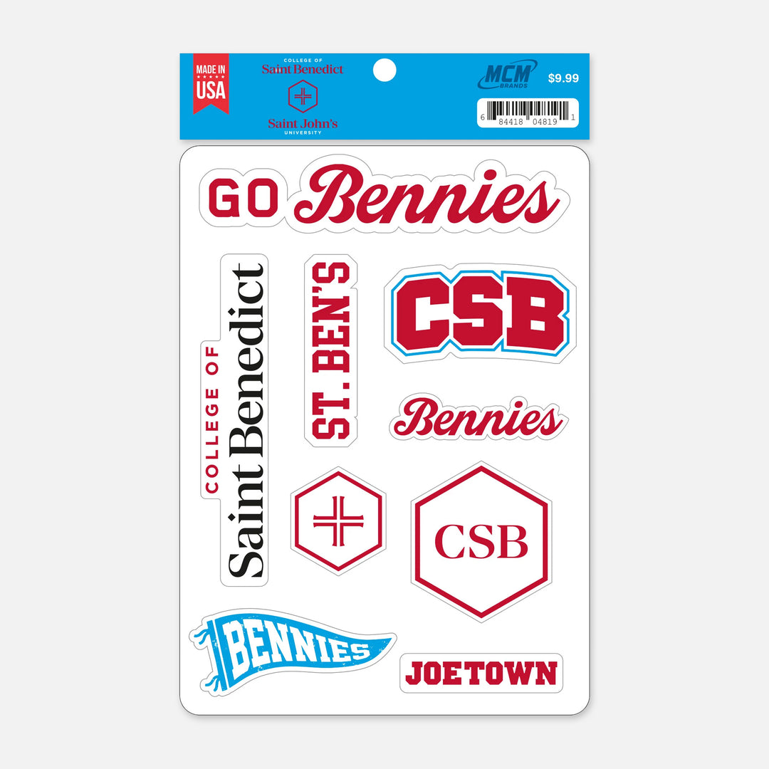 STICKER SHEET CRAFT VARIOUS CSB LOGOS