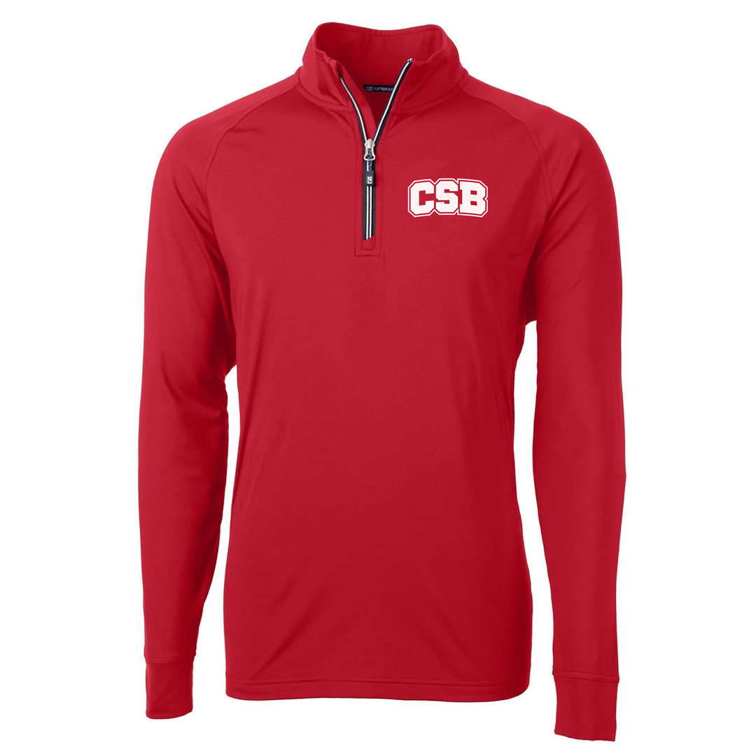 CUTTER & BUCK 1/4 ZIP WITH CSB