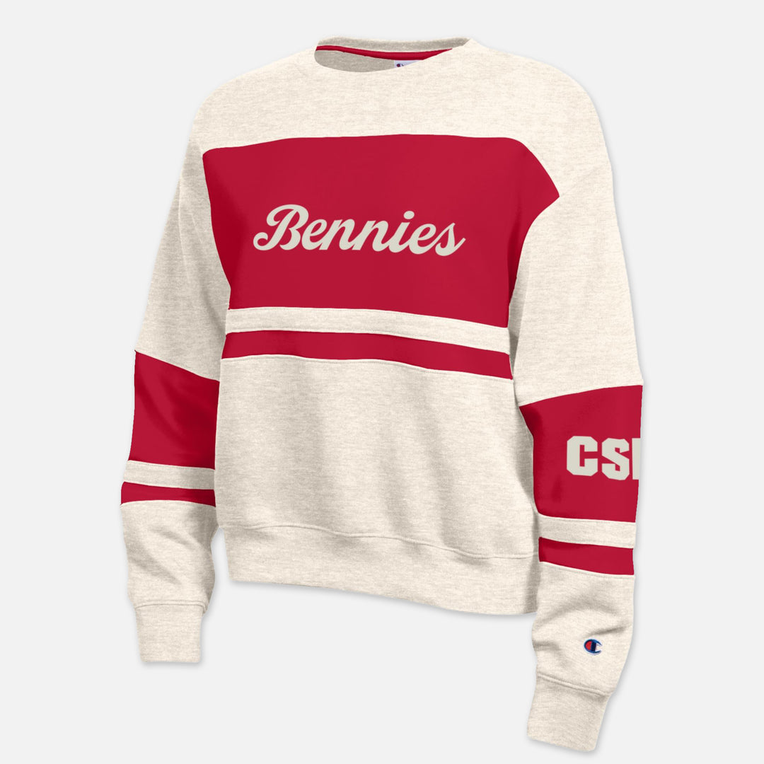WOMEN'S CHAMPION CREWNECK SWEATSHIRT CSB BENNIES