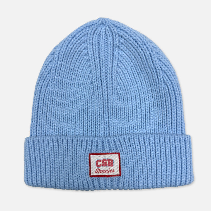 KNIT RIBBED CUFFED BEANIE CSB BENNIES