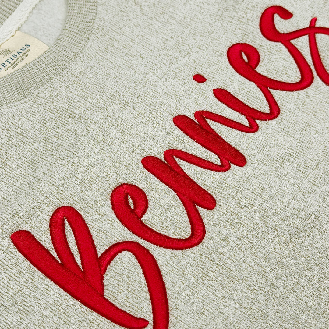 CREWNECK BENNIES PUFF EMBROIDERY