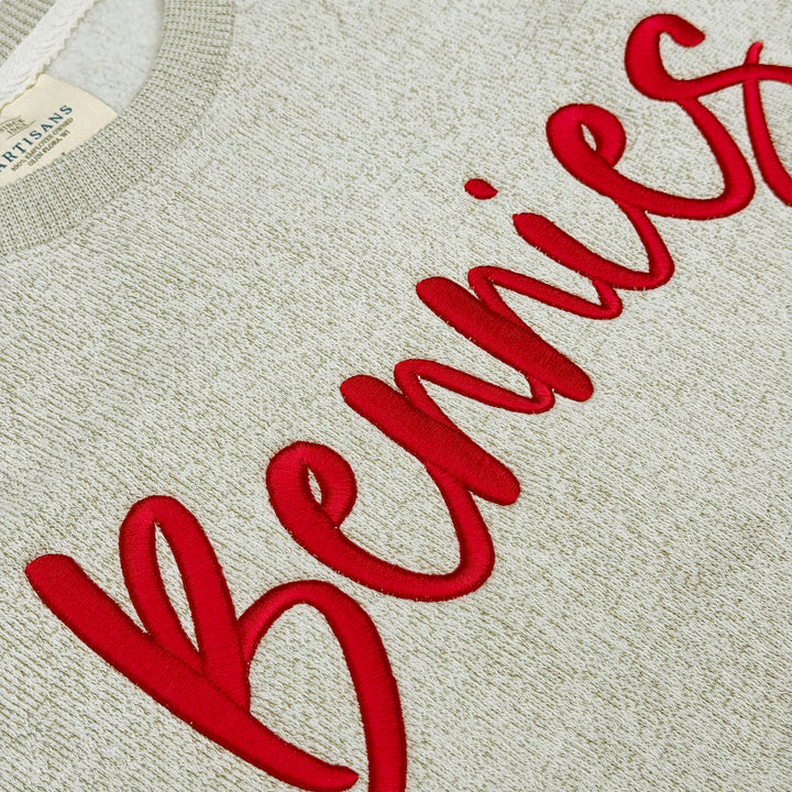 CREWNECK BENNIES PUFF EMBROIDERY
