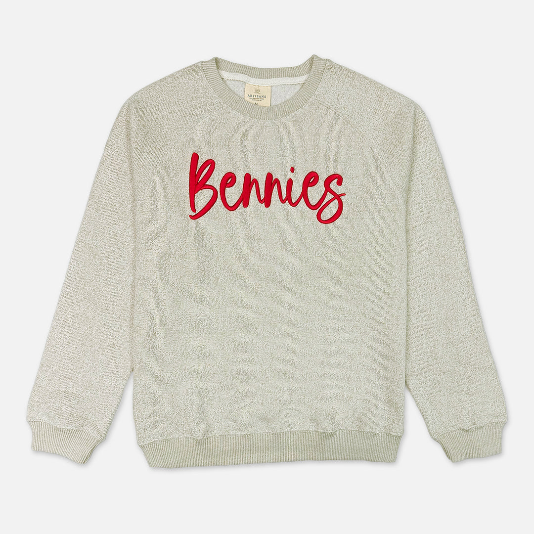 CREWNECK BENNIES PUFF EMBROIDERY