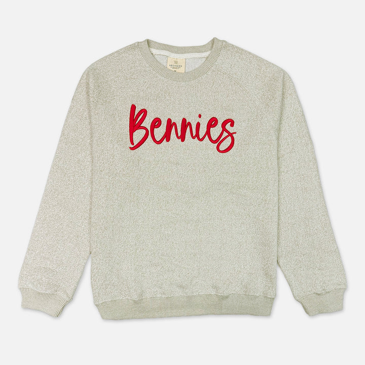 CREWNECK BENNIES PUFF EMBROIDERY