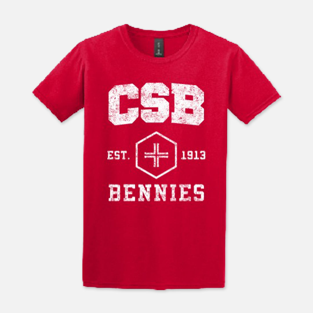 SHORT SLEEVE TSHIRT CSB HEX WITH CROSS BENNIES