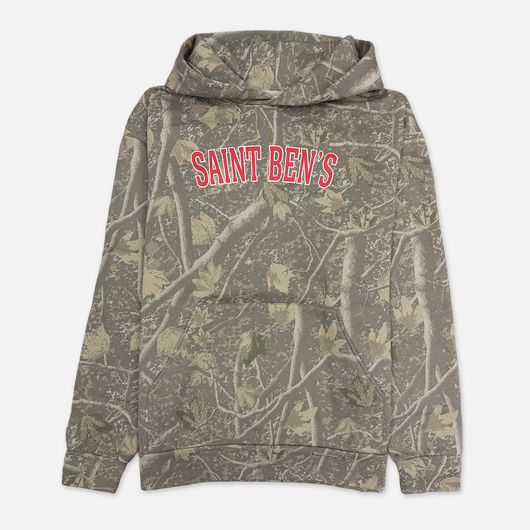 HOODED SWEATSHIRT SAINT BEN'S CAMO