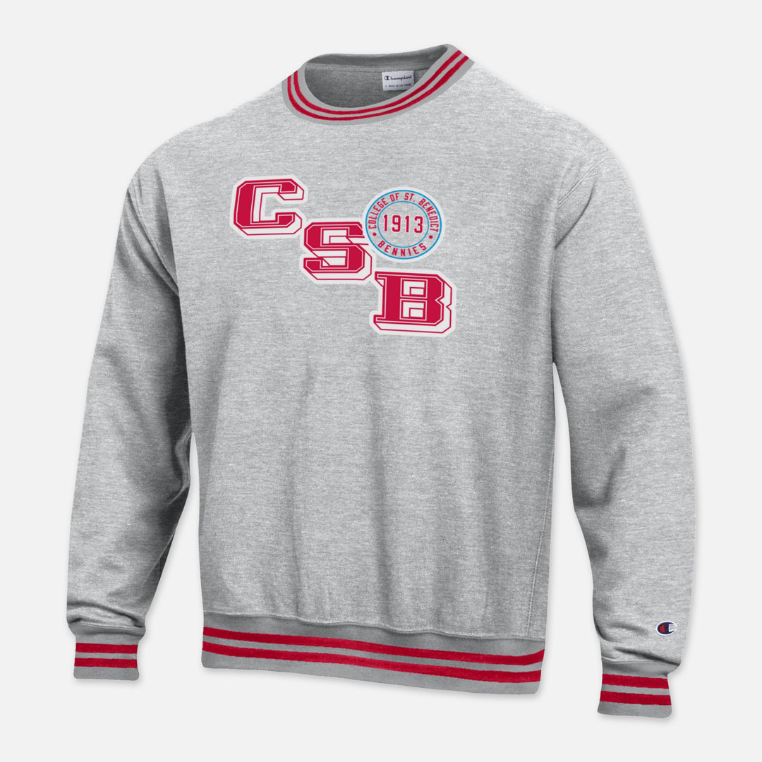 CHAMPION REVERSE WEAVE CREWNECK SWEATSHIRT COLLEGE OF ST. BENEDICT