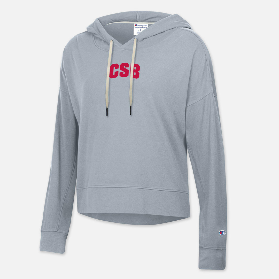 WOMEN'S CHAMPION HOODED SWEATSHIRT CSB