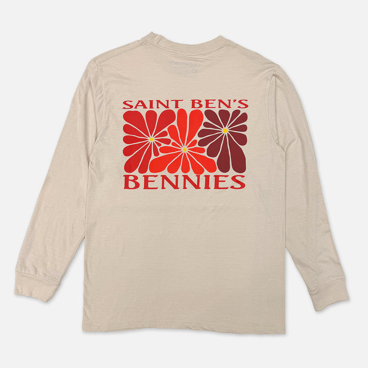 LONG SLEEVE TSHIRT CSB ST. BEN'S FLOWERS