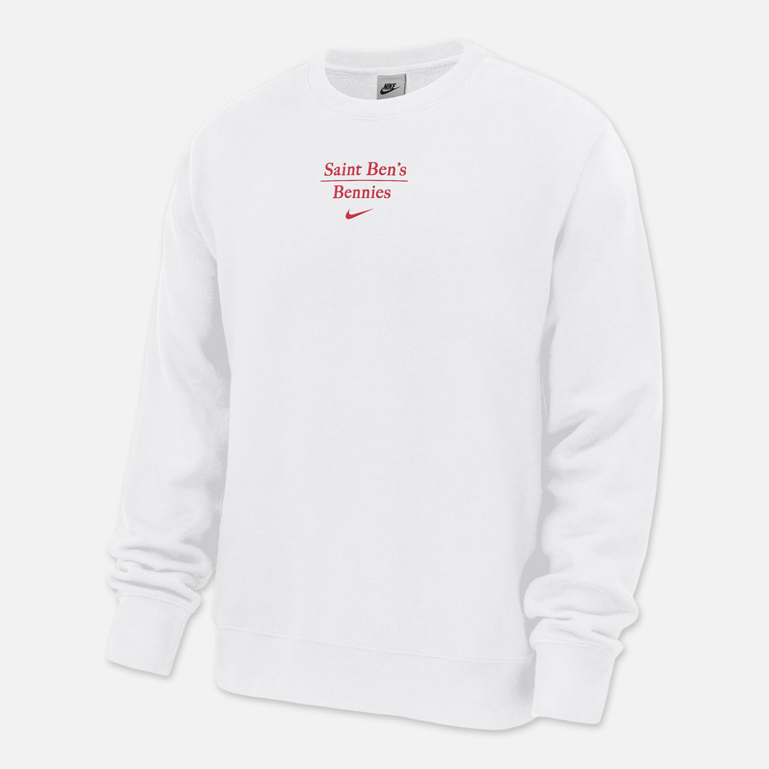 NIKE CREWNECK SWEATSHIRT SAINT BEN'S BENNIES