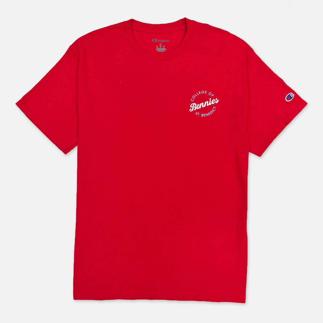 CHAMPION SHORT SLEEVE TSHIRT ONCE A BENNIE ALWAYS A BENNIE