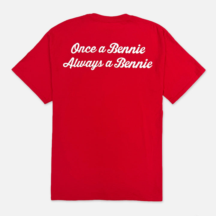 CHAMPION SHORT SLEEVE TSHIRT ONCE A BENNIE ALWAYS A BENNIE