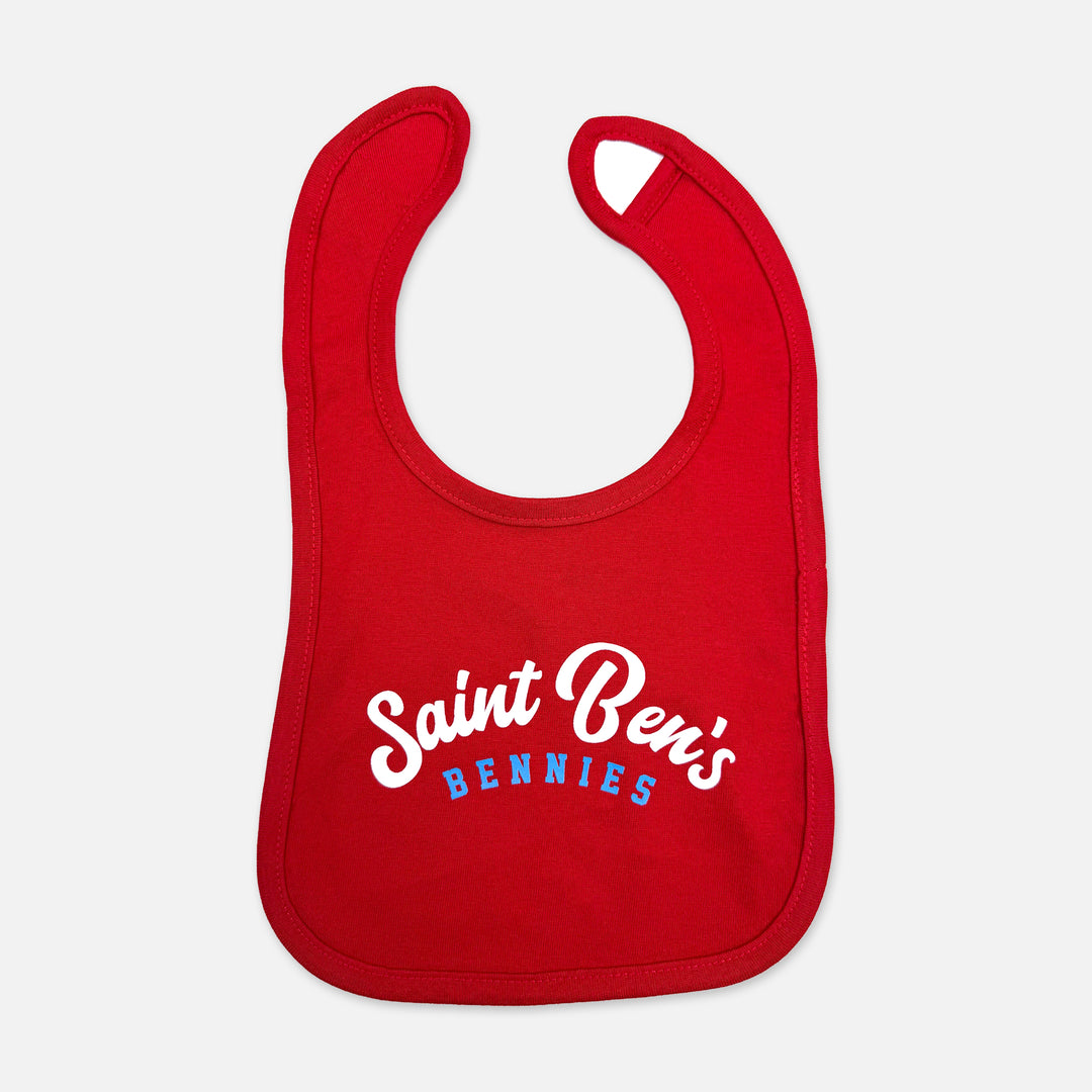 INFANT BABY BIB SAINT BEN'S BENNIES