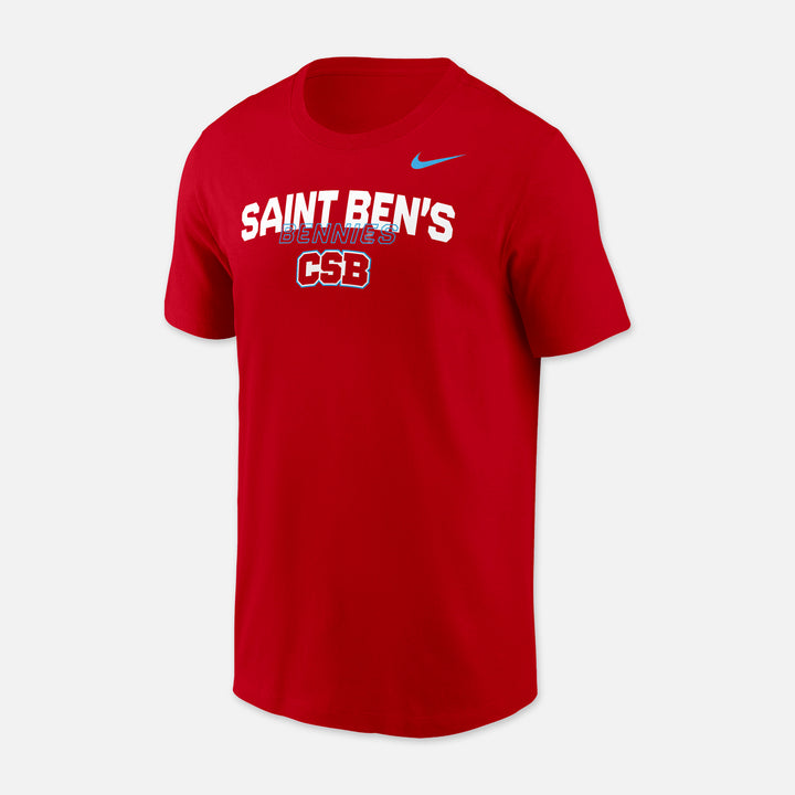 NIKE SHORT SLEEVE DRIFIT COTTON TSHIRT SAINT BEN'S BENNIES CSB