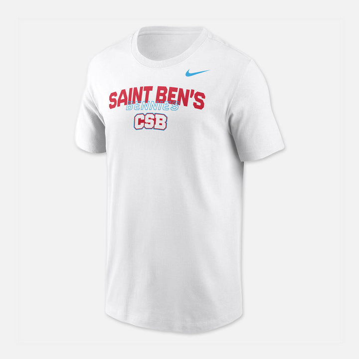 NIKE SHORT SLEEVE DRIFIT COTTON TSHIRT SAINT BEN'S BENNIES CSB