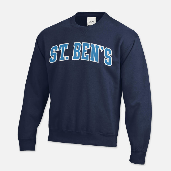 CREWNECK SWEATSHIRT ARCHED ST. BEN'S