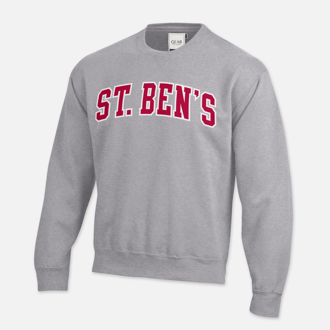CREWNECK SWEATSHIRT ARCHED ST. BEN'S