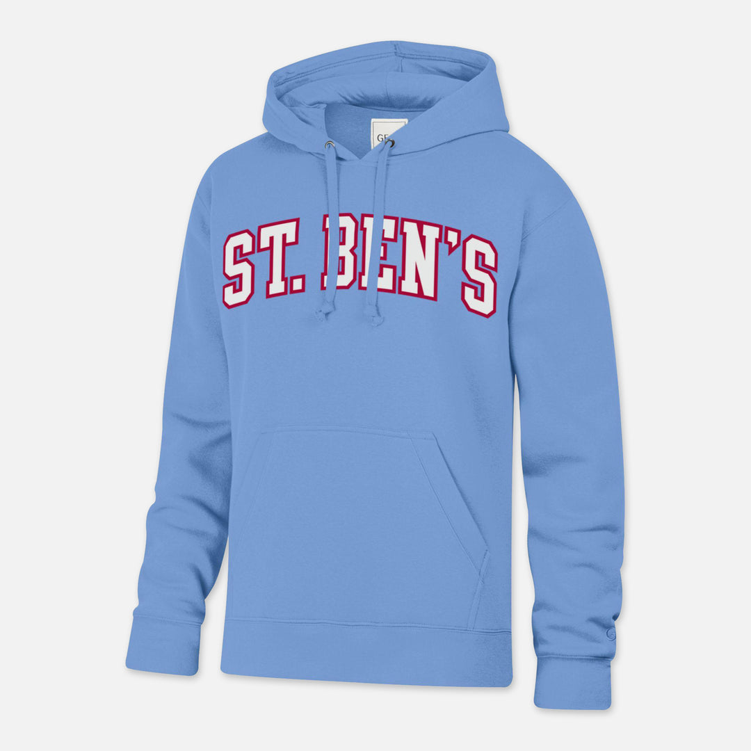 HOODED SWEATSHIRT ARCHED ST. BEN'S
