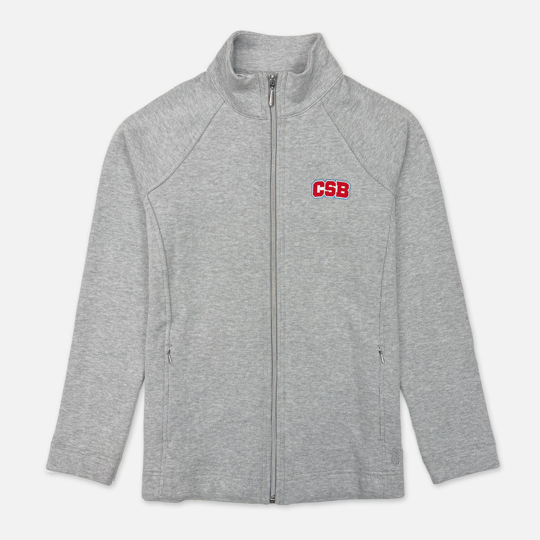 WOMEN'S TOMMY BAHAMA FULL ZIP SWEATSHIRT WITH CSB