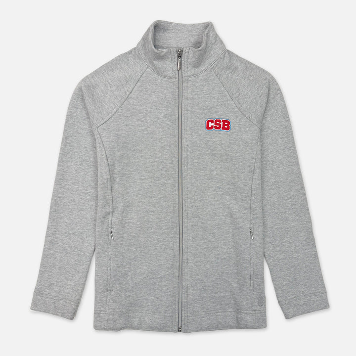 WOMEN'S TOMMY BAHAMA FULL ZIP SWEATSHIRT WITH CSB
