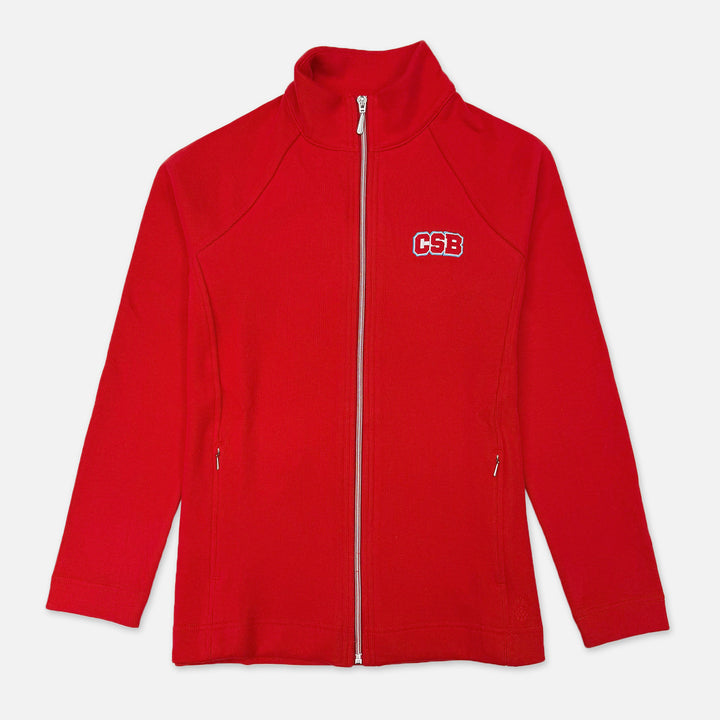 WOMEN'S TOMMY BAHAMA FULL ZIP SWEATSHIRT WITH CSB