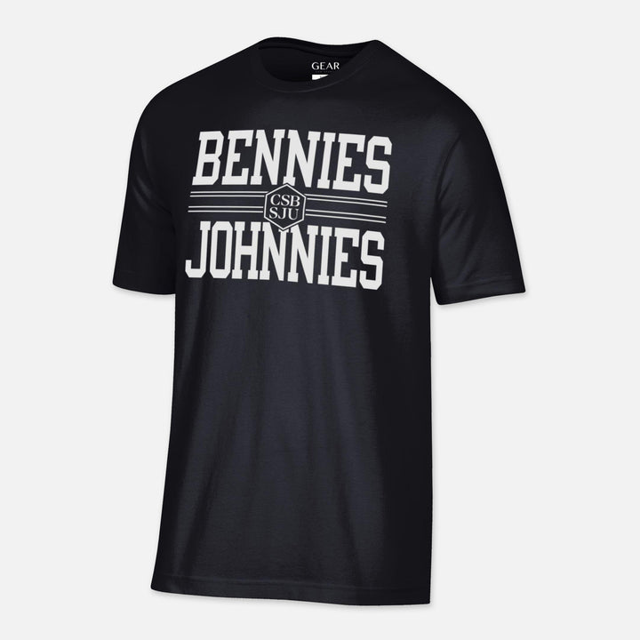 SHORT SLEEVE TSHIRT BENNIES JOHNNIES WITH CSB SJU HEX