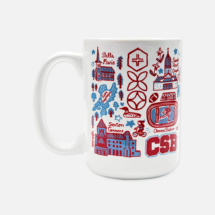 JULIA GASH CSB SJU 15 0Z COFFEE MUG