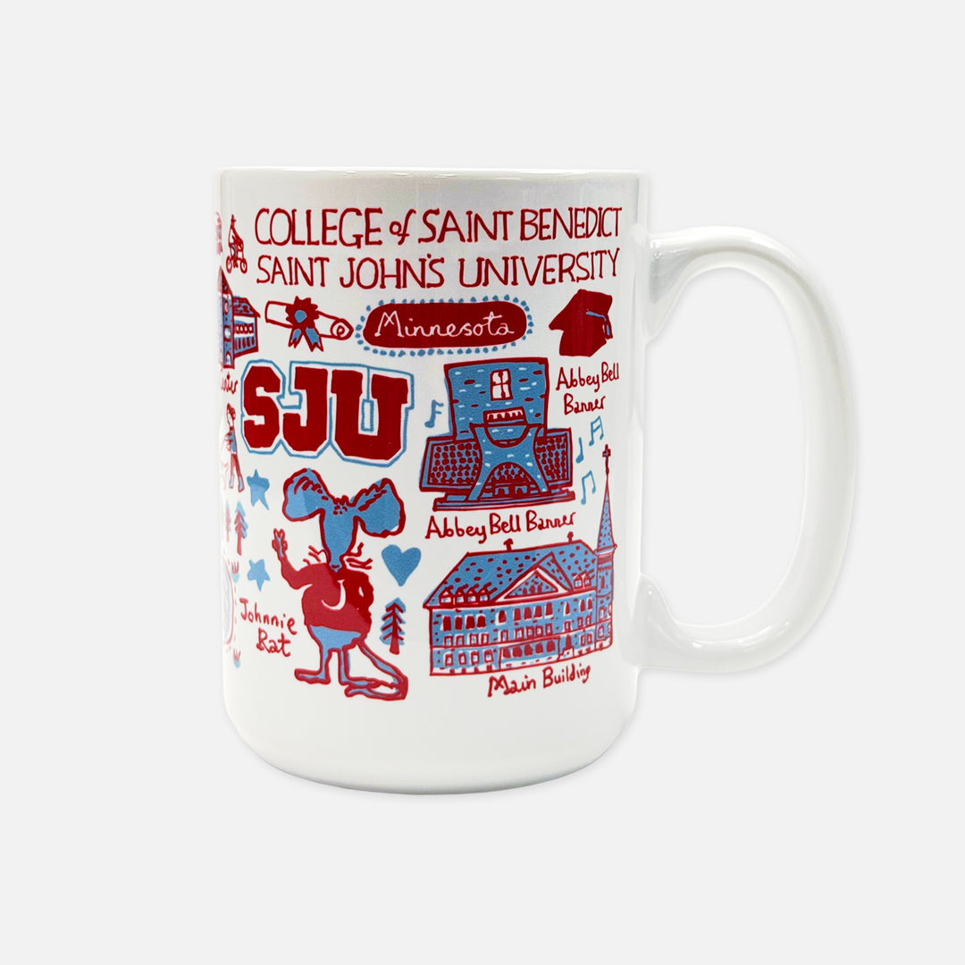 JULIA GASH CSB SJU 15 0Z COFFEE MUG
