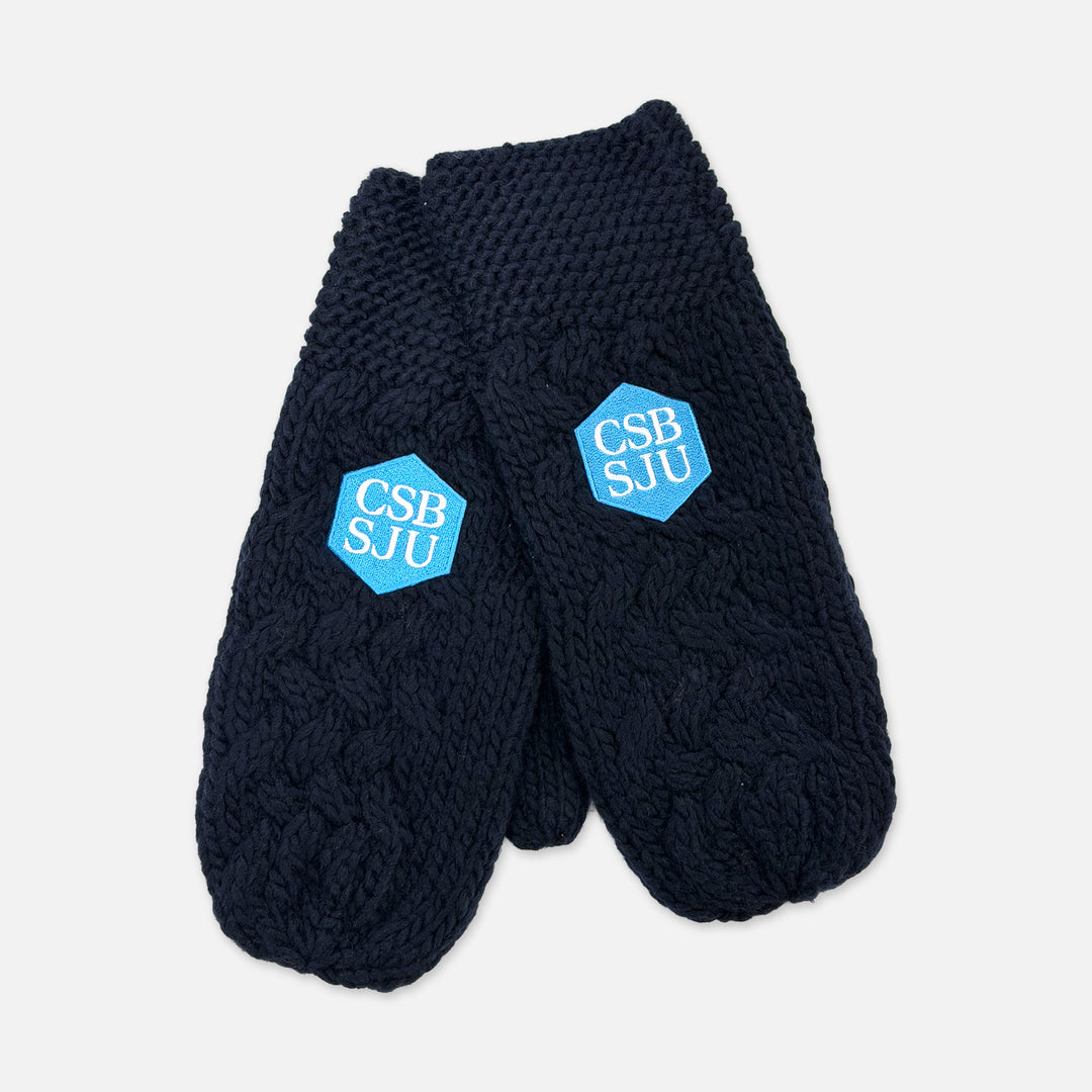 KNIT MITTENS CSB SJU