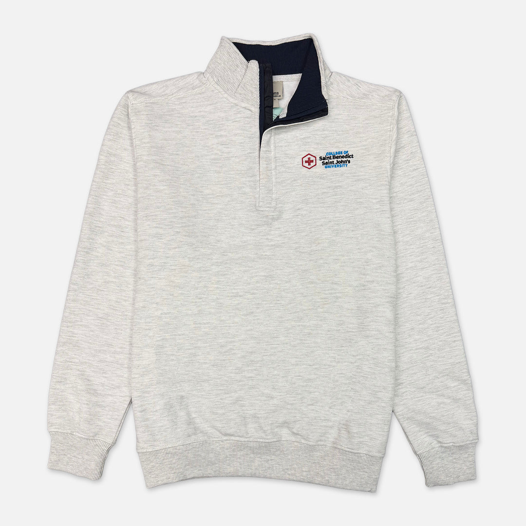 1/4 ZIP COLLEGE OF SAINT BENEDICT SAINT JOHN'S UNIVERSITY