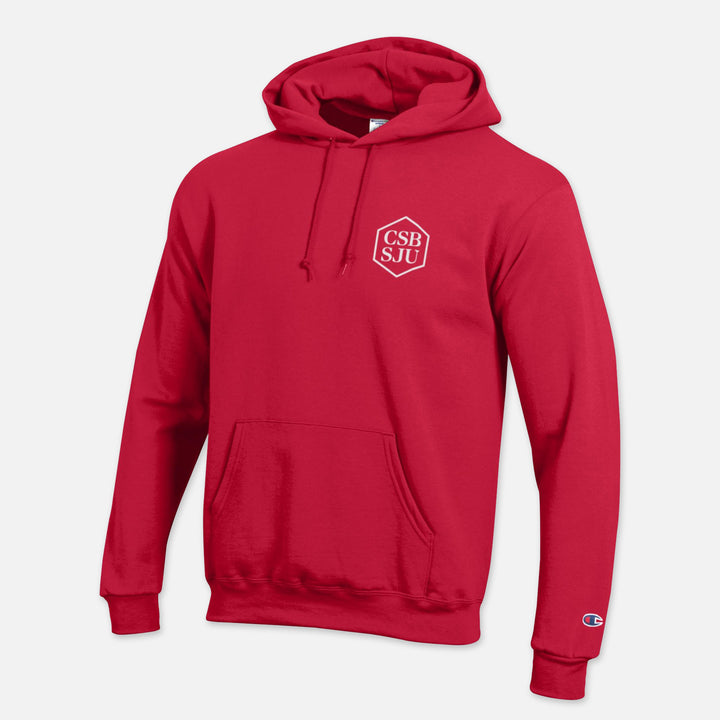 CHAMPION HOODED SWEATSHIRT HEX WITH CSB SJU