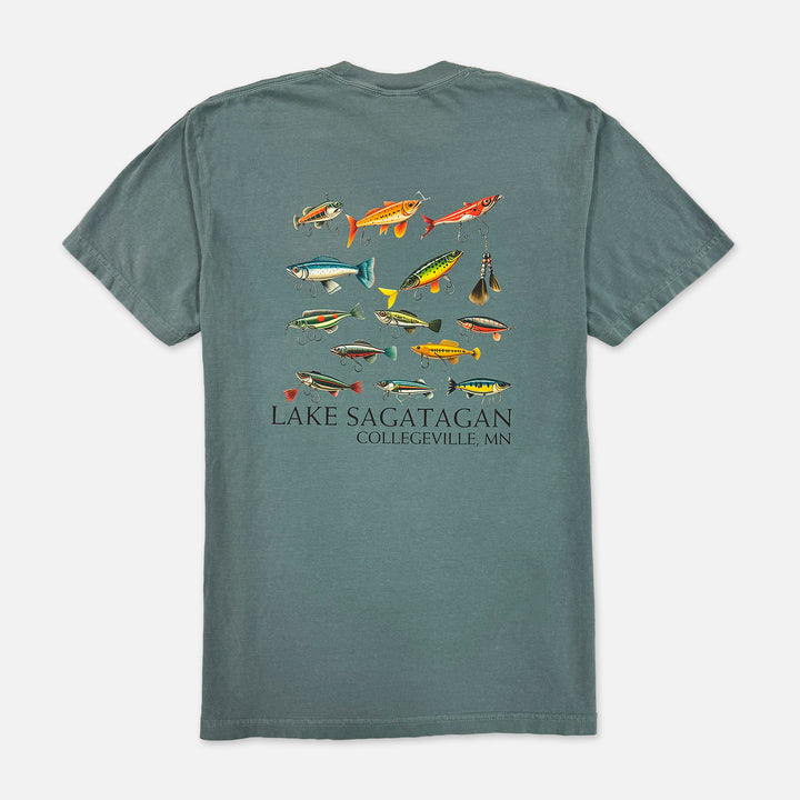 SHORT SLEEVE TSHIRT LAKE SAGATAGAN COLLEGEVILLE MN