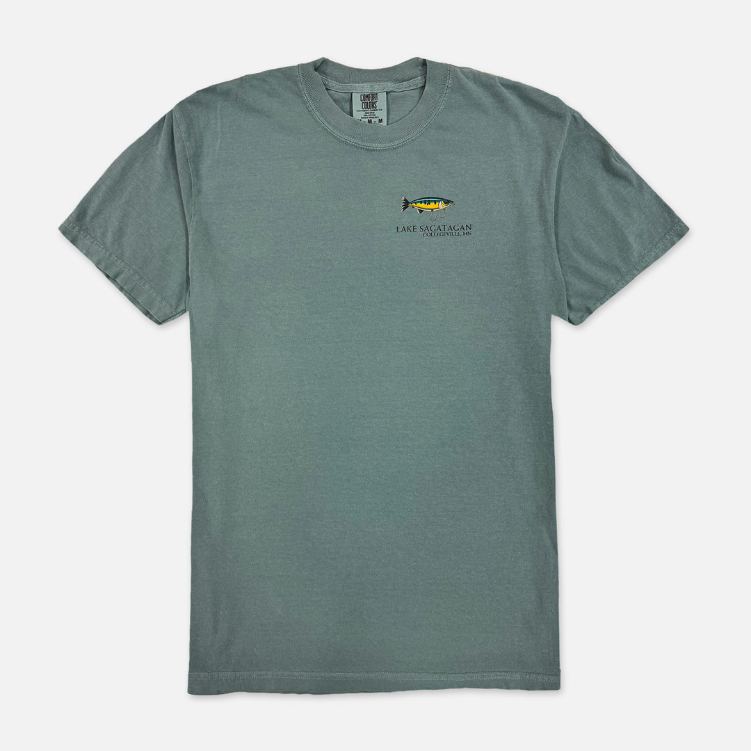 SHORT SLEEVE TSHIRT LAKE SAGATAGAN COLLEGEVILLE MN