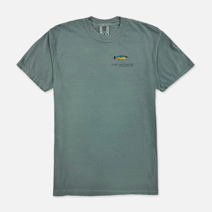 SHORT SLEEVE TSHIRT LAKE SAGATAGAN COLLEGEVILLE MN