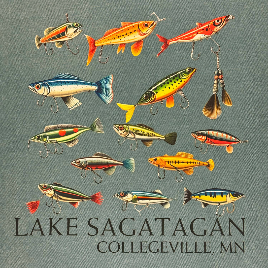 SHORT SLEEVE TSHIRT LAKE SAGATAGAN COLLEGEVILLE MN