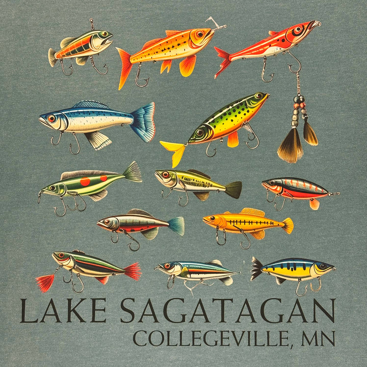 SHORT SLEEVE TSHIRT LAKE SAGATAGAN COLLEGEVILLE MN