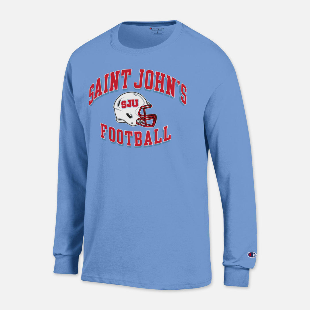 CHAMPION LONG SLEEVE TSHIRT SAINT JOHN'S FOOTBALL
