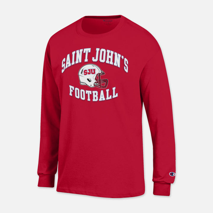 CHAMPION LONG SLEEVE TSHIRT SAINT JOHN'S FOOTBALL