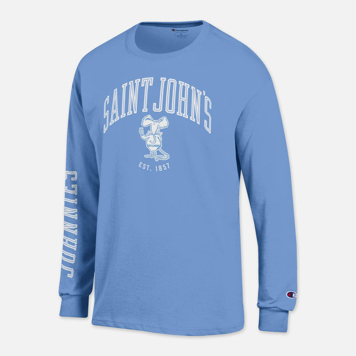 CHAMPION LONG SLEEVE TSHIRT SAINT JOHN'S JOHNNIE RAT