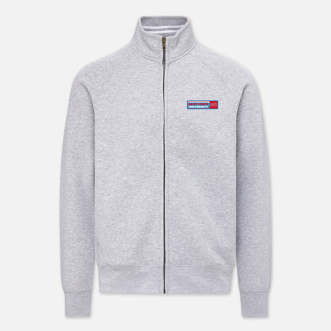 FULL ZIP SWEATSHIRT SAINT JOHN'S UNIVERSITY WOVEN LABEL