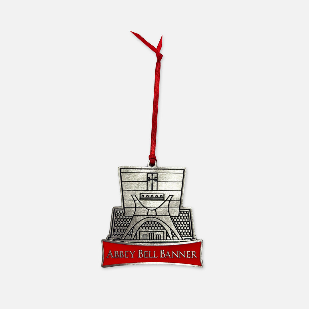 CHRISTMAS ORNAMENT ABBEY BELL BANNER ST. JOHN'S UNIVERSITY