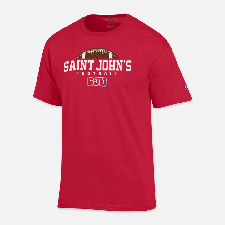CHAMPION SHORT SLEEVE TSHIRT JOHNNIES SAINT JOHN'S FOOTBALL