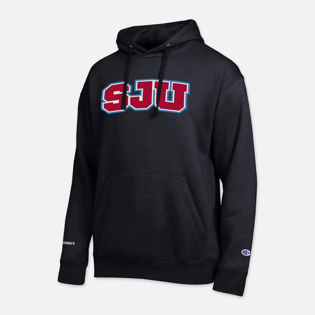CHAMPION HOODED SWEATSHIRT SJU JOHNNIES ARM HIT