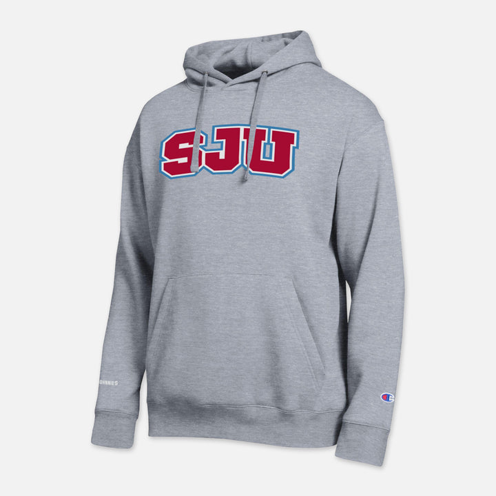 CHAMPION HOODED SWEATSHIRT SJU JOHNNIES ARM HIT